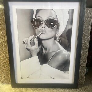 Chic Black and White Glam Wall Art
